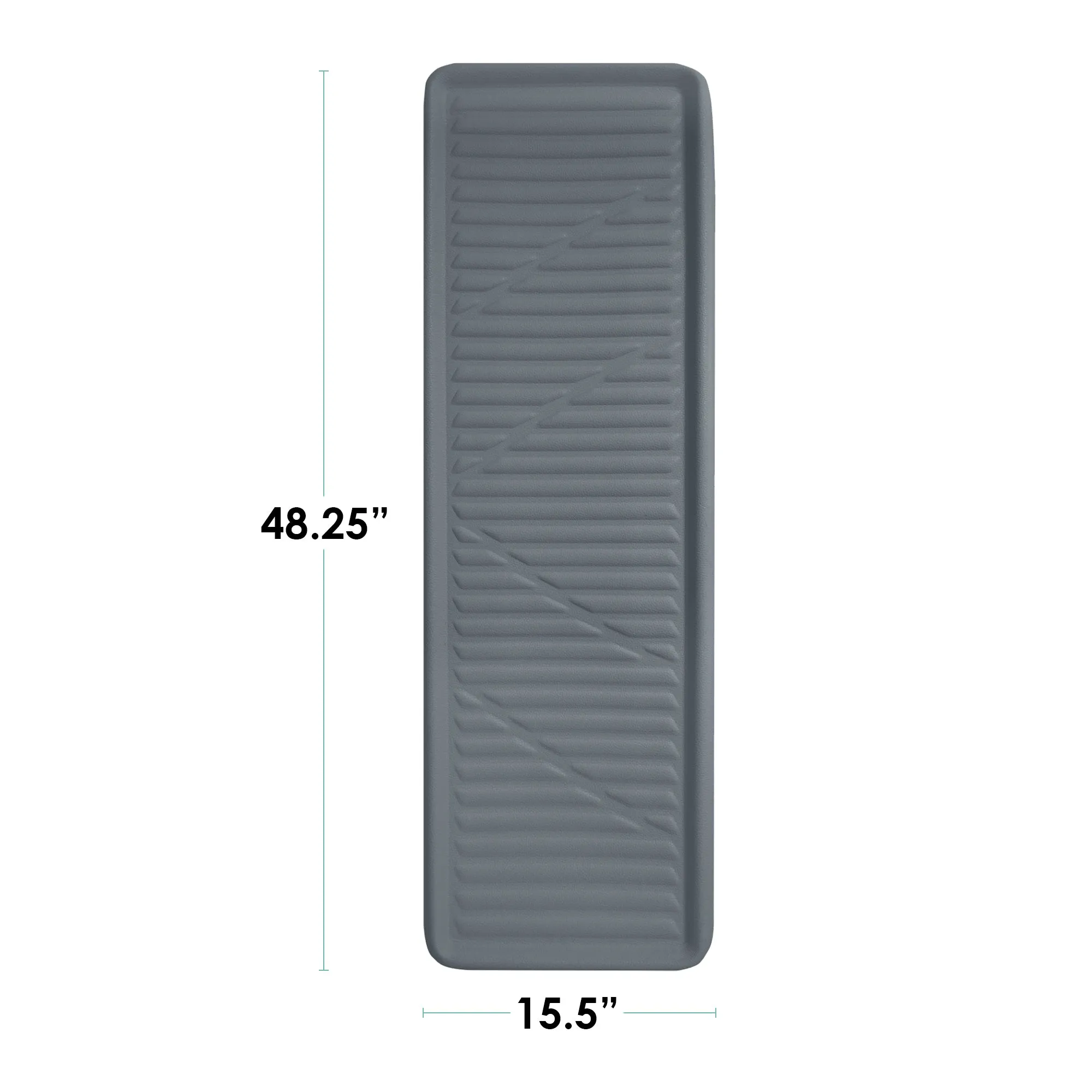 2011 - 2020 Toyota Sienna Faux Leather Custom Fit trunk Mats - Gray