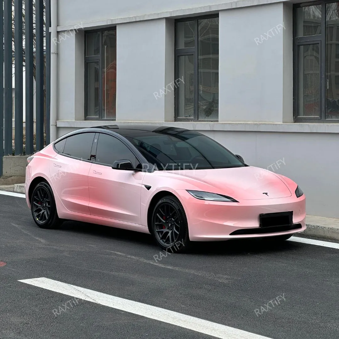Blush Pink Custom Vinyl Wrap