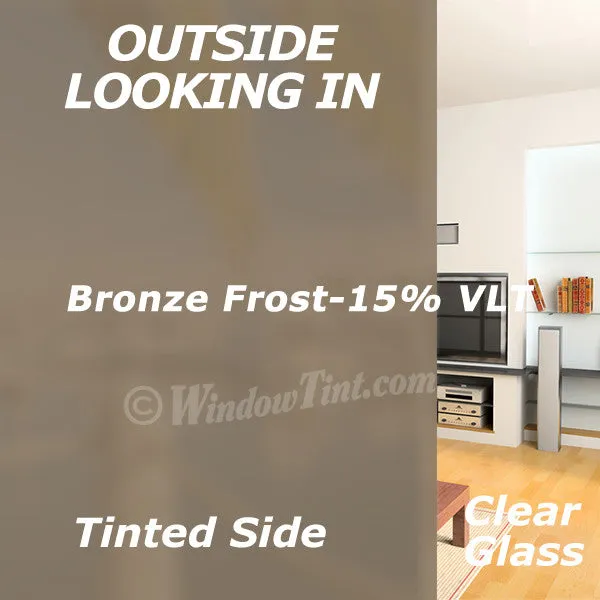 Bronze Frost Window Tinting Film