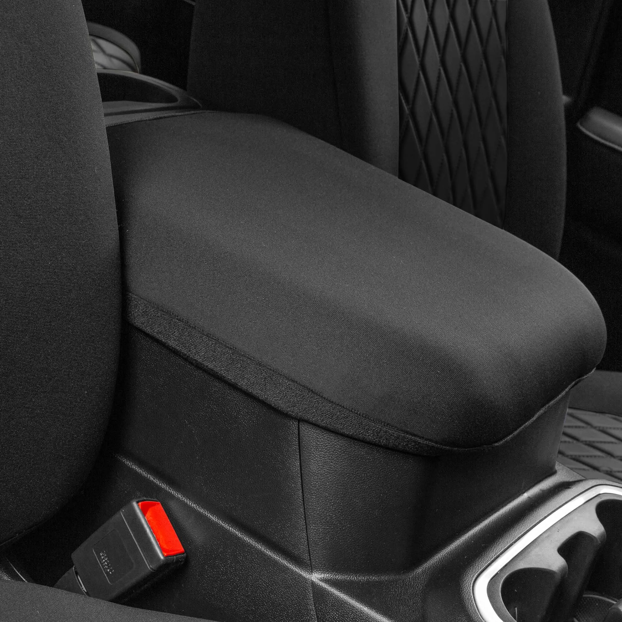 Chevrolet Silverado 1500 2500HD 3500HD RST | LTZ | HIGH COUNTRY  2019-2023 -  Front Set Seat Covers - Black Ultraflex Neoprene