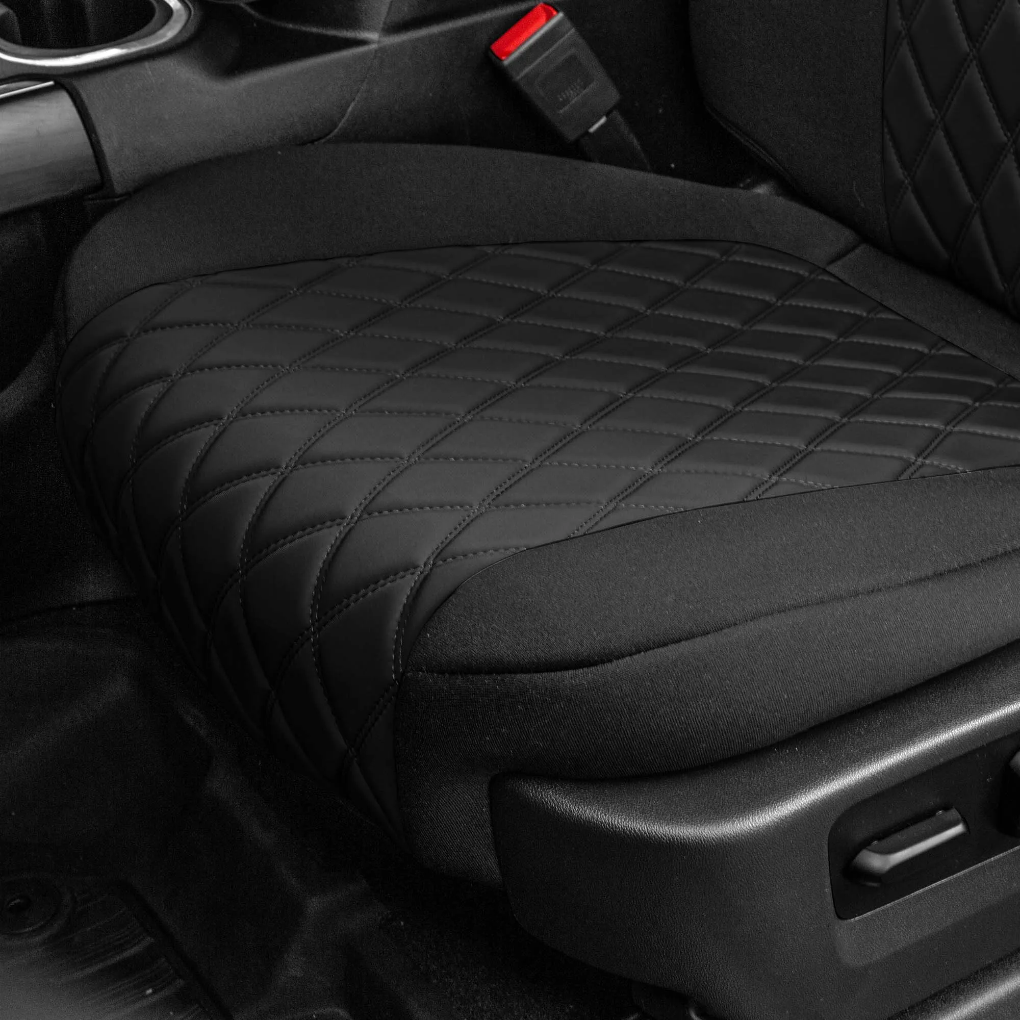 Chevrolet Silverado 1500 2500HD 3500HD RST | LTZ | HIGH COUNTRY  2019-2023 -  Front Set Seat Covers - Black Ultraflex Neoprene