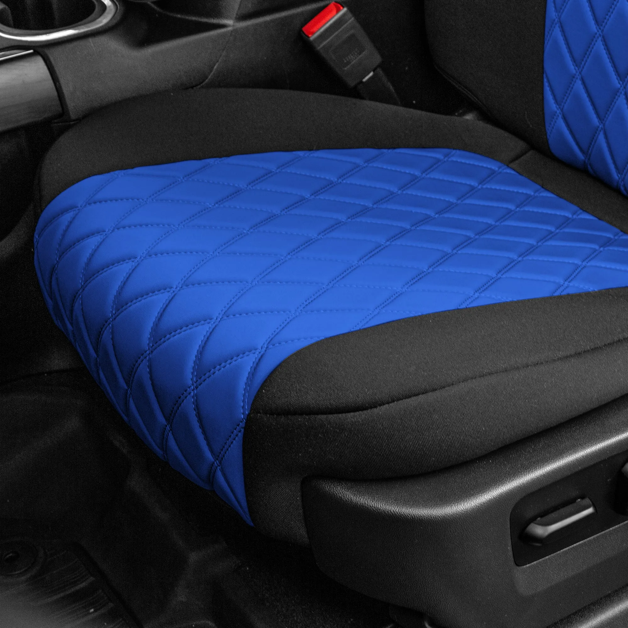 Chevrolet Silverado 1500 2500HD 3500HD WT | LT  2019 - 2023 - Full Set Seat Covers - Blue Ultraflex Neoprene