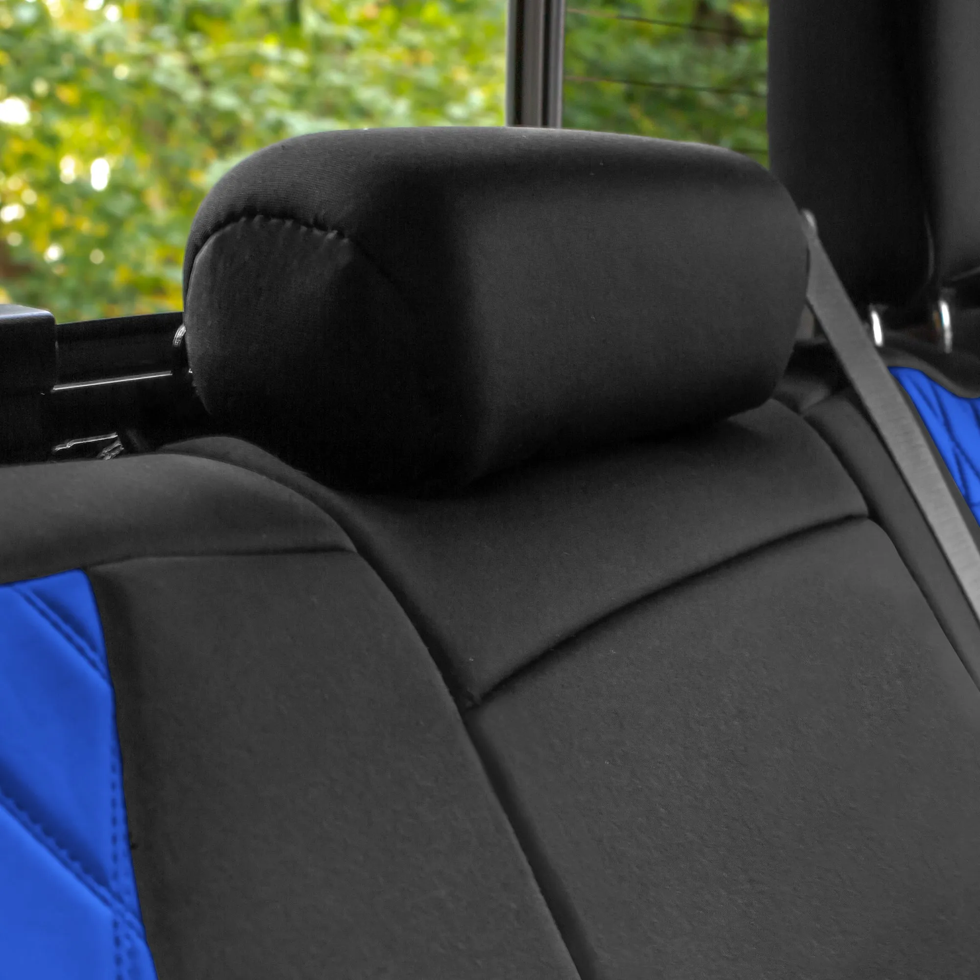Chevrolet Silverado 1500 2500HD 3500HD WT | LT  2019 - 2023 - Full Set Seat Covers - Blue Ultraflex Neoprene