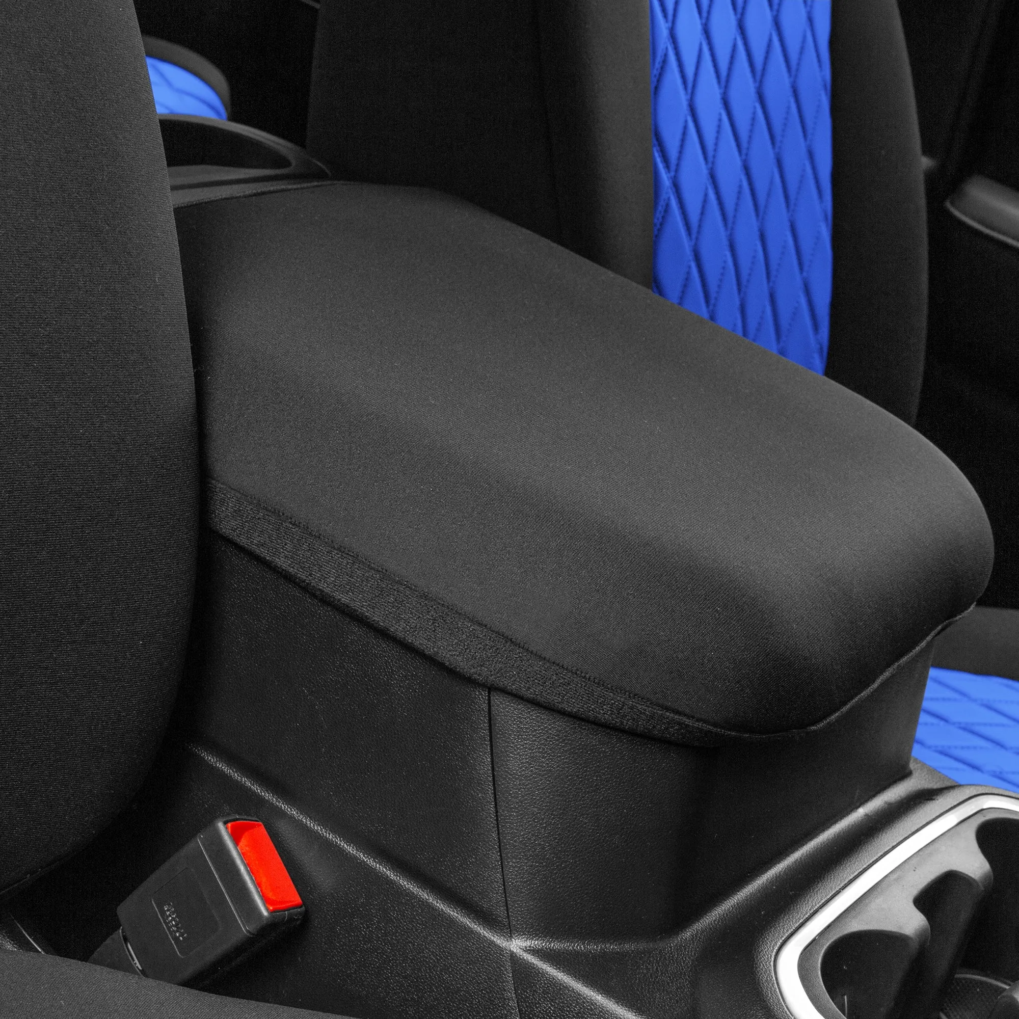 Chevrolet Silverado 1500 2500HD 3500HD WT | LT  2019 - 2023 - Full Set Seat Covers - Blue Ultraflex Neoprene