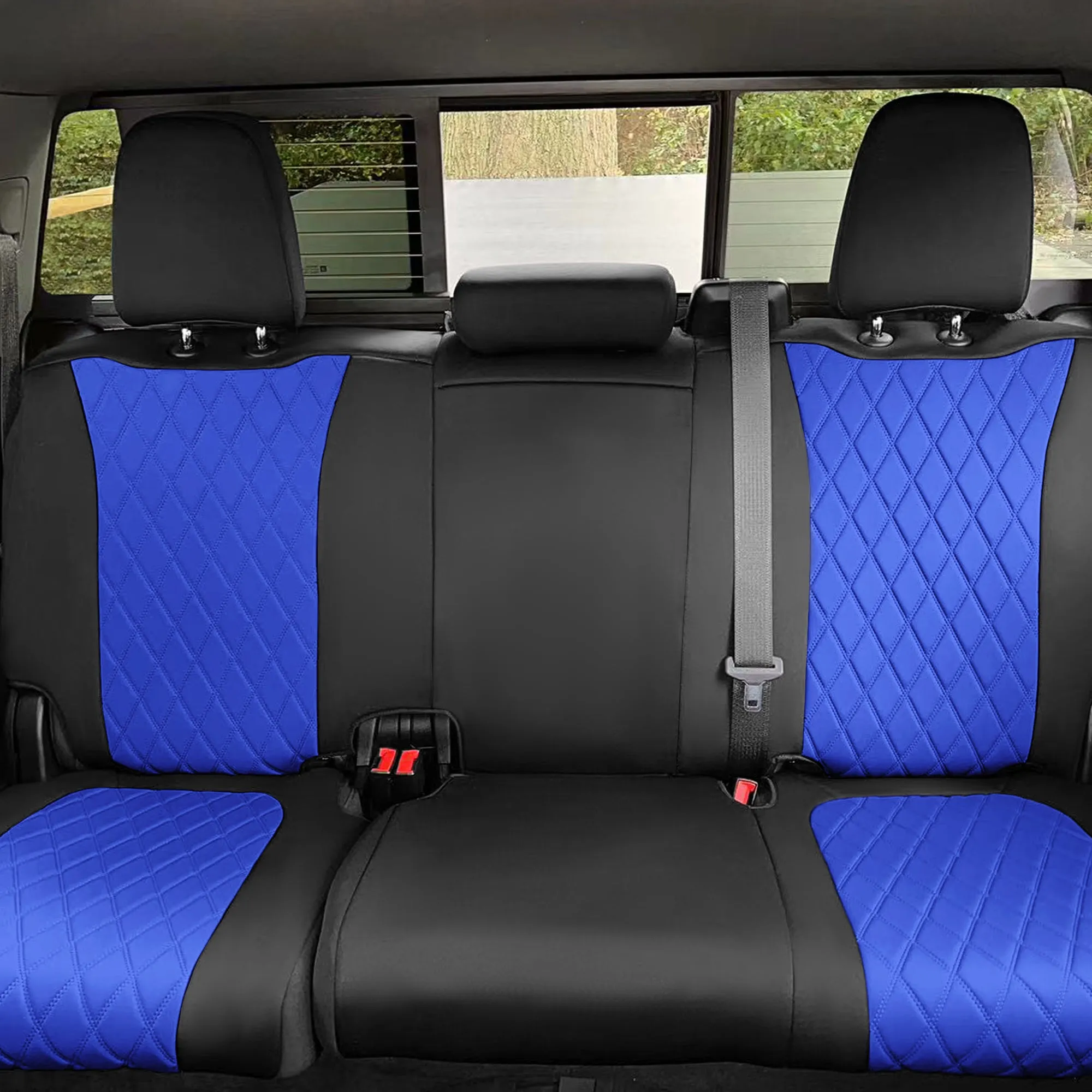 Chevrolet Silverado 1500 2500HD 3500HD WT | LT  2019 - 2023 - Full Set Seat Covers - Blue Ultraflex Neoprene