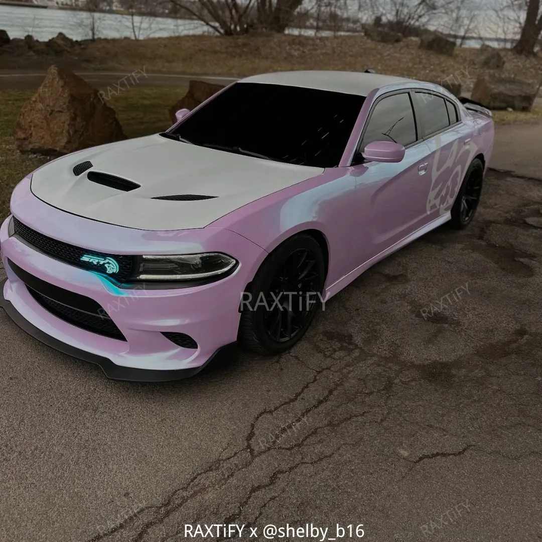 Color Shift Aurora Lavender Green Vinyl Wrap
