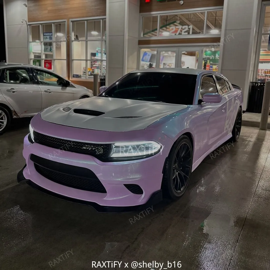 Color Shift Aurora Lavender Green Vinyl Wrap