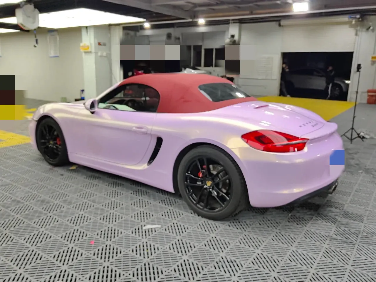 Color Shift Glazed Pink Gold Vinyl Wrap