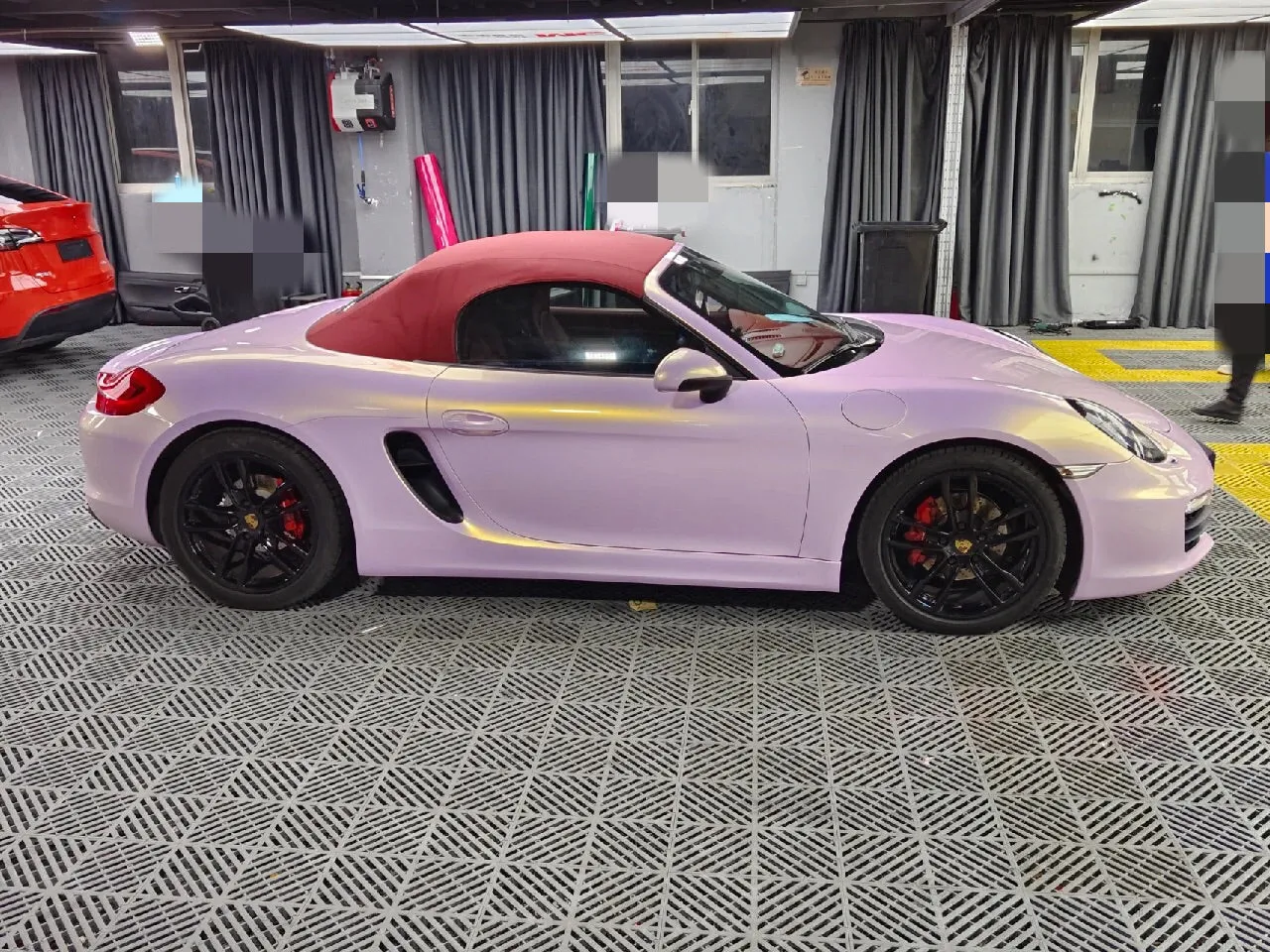 Color Shift Glazed Pink Gold Vinyl Wrap