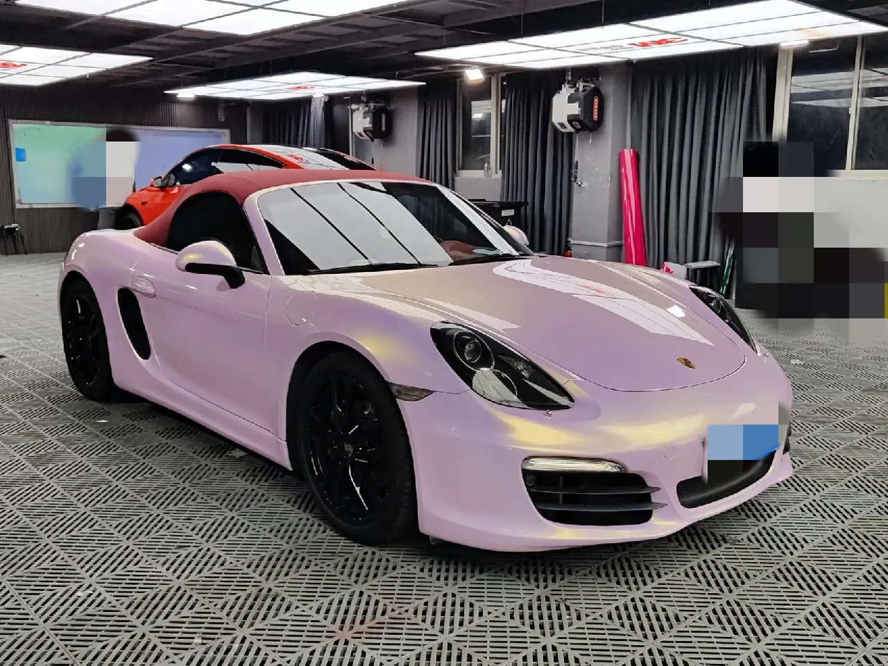 Color Shift Glazed Pink Gold Vinyl Wrap