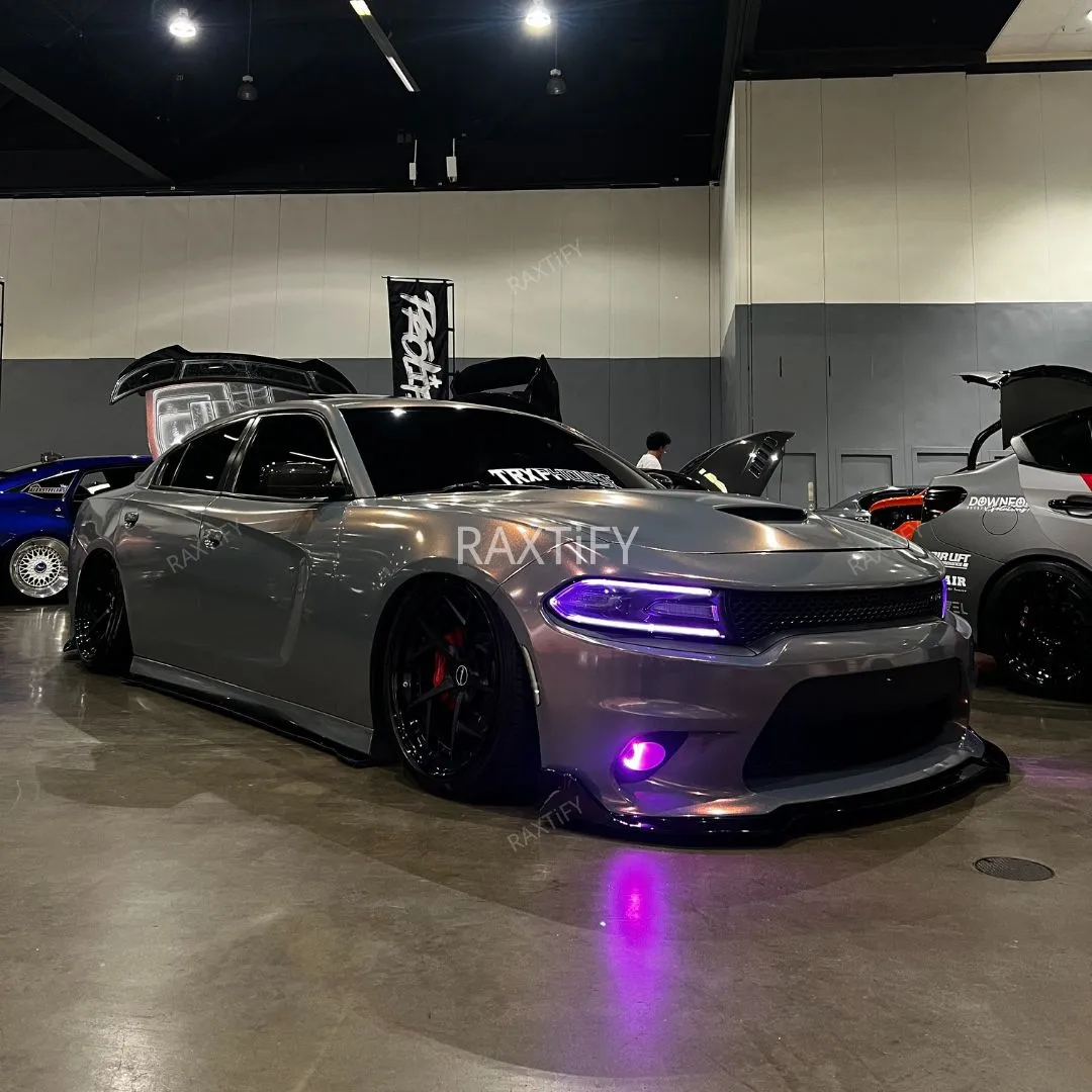 Color Shift Glitter Gray Pink Vinyl Wrap