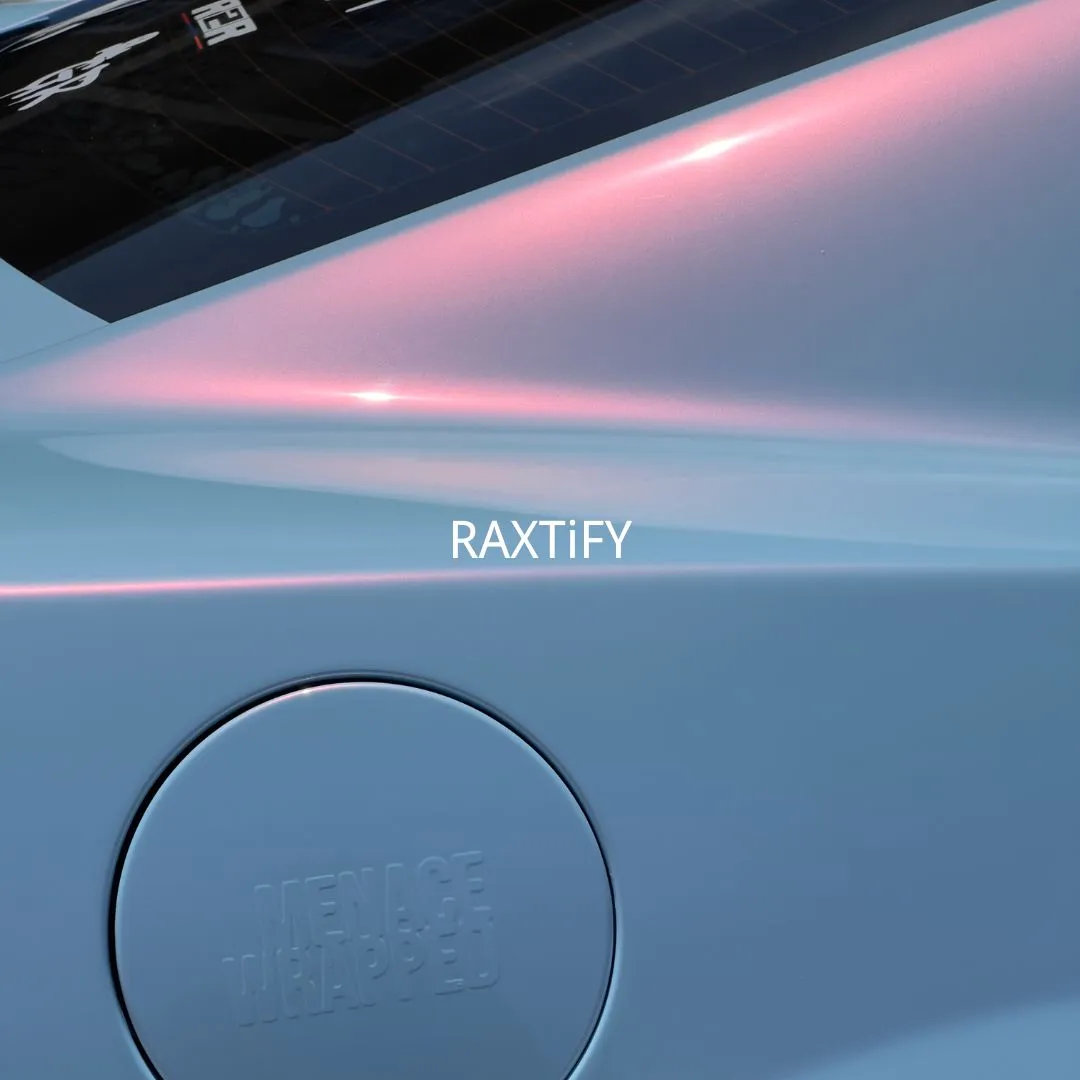 Color Shift Pearl Chameleon Blue Vinyl Wrap