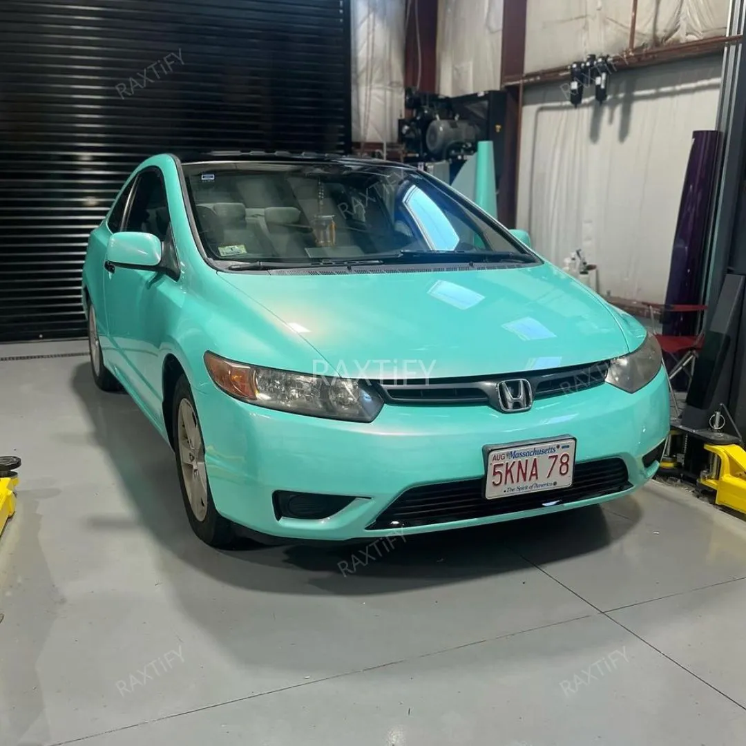 Color Shift Pearl Racing Tiffany Vinyl Wrap