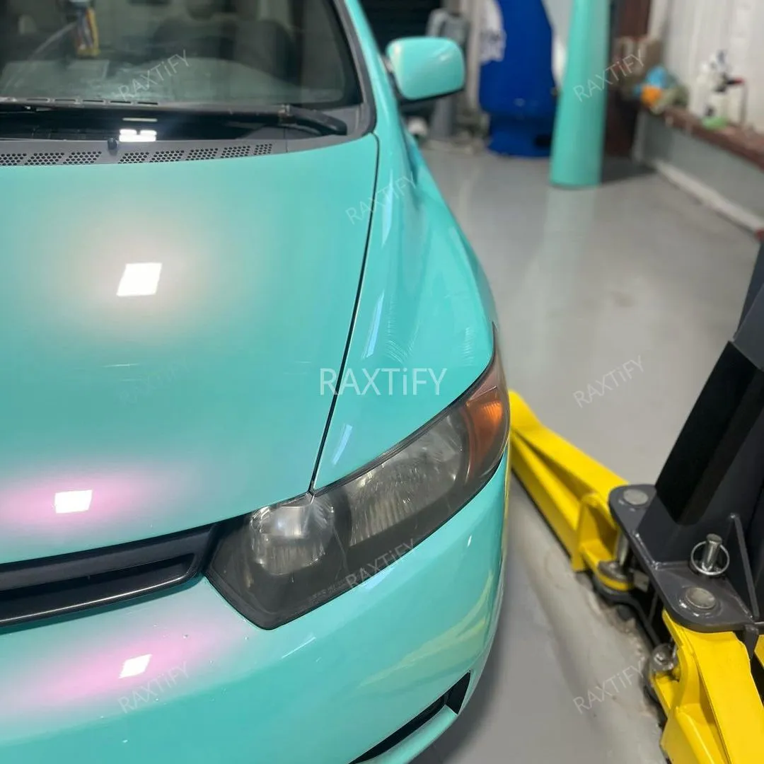 Color Shift Pearl Racing Tiffany Vinyl Wrap
