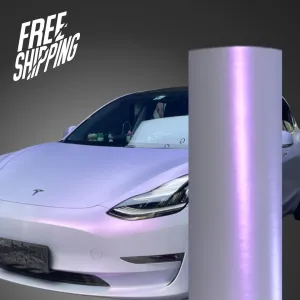 Color Shift Satin Blue Purple Vinyl Wrap
