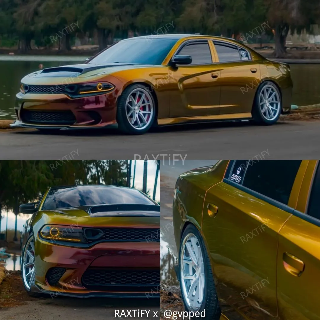 Color Shift Spectrum Ruby Gold Vinyl Wrap