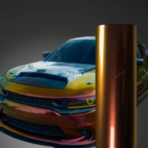 Color Shift Spectrum Ruby Gold Vinyl Wrap