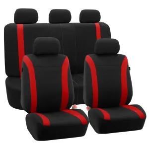 Cosmopolitan Seat Covers - Full Set Red