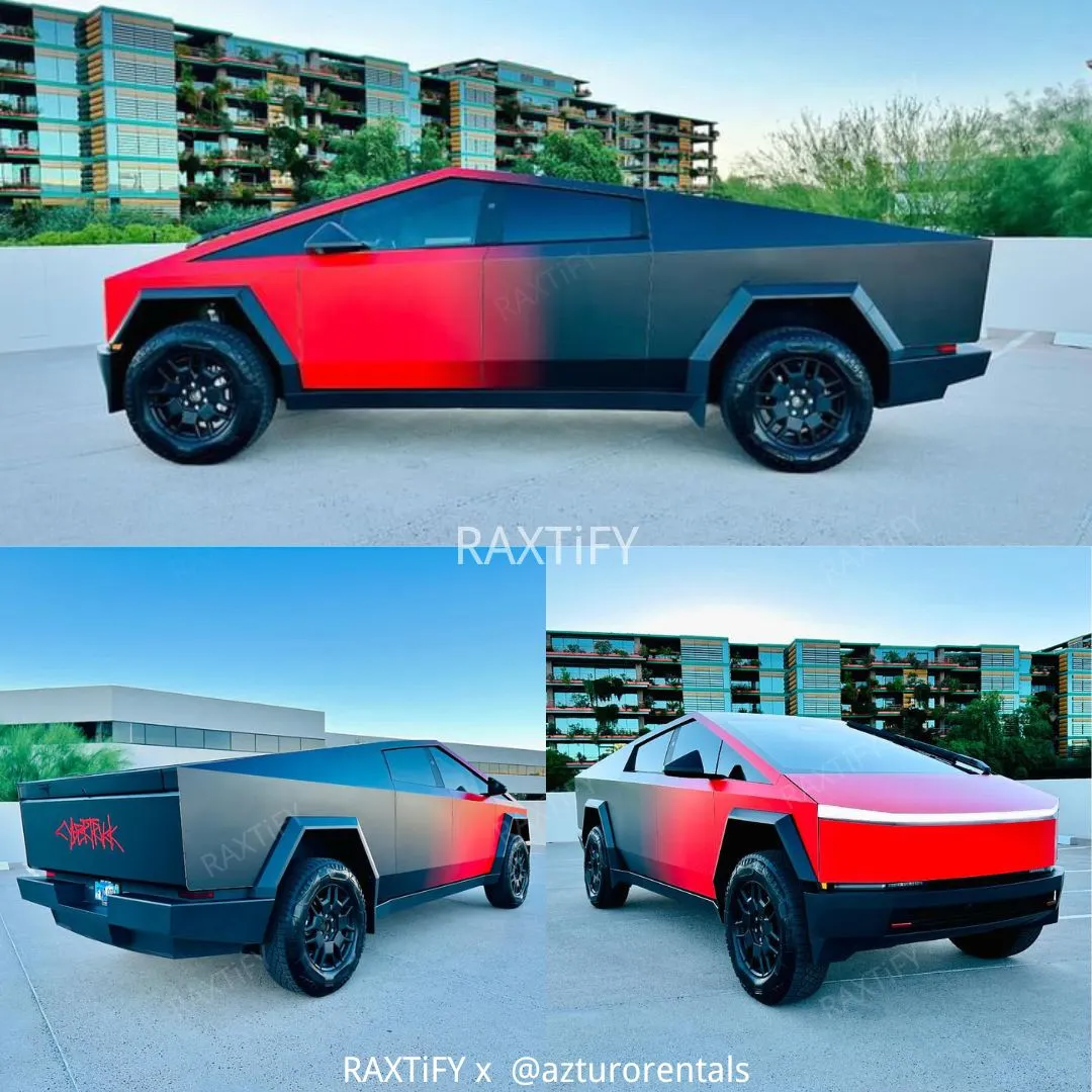 Custom Gradient Vinyl Wrap