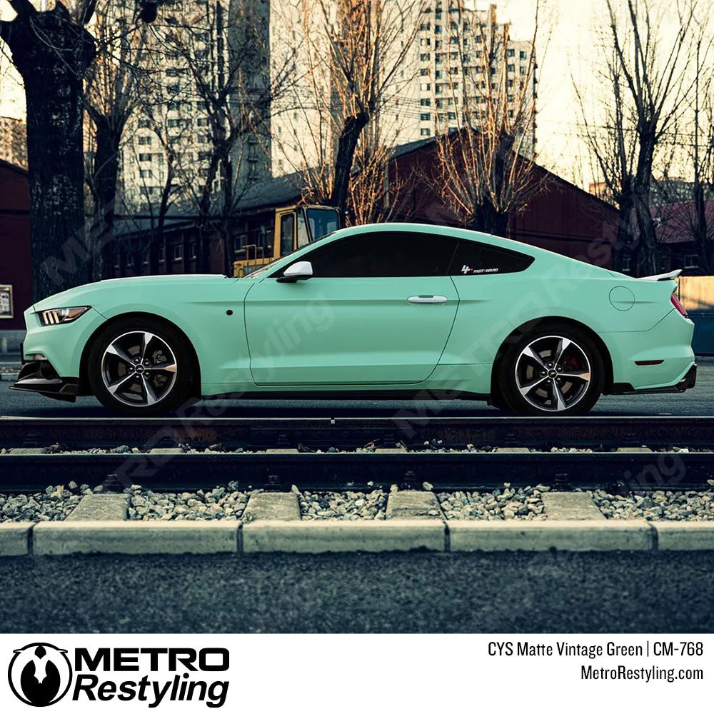 CYS Matte Vintage Green Vinyl Wrap | CM-768