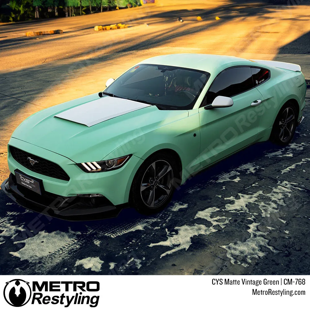 CYS Matte Vintage Green Vinyl Wrap | CM-768