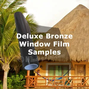 Deluxe Bronze Window Film Samples