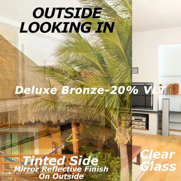 Deluxe Bronze Window Tinting Film 35% VLT