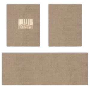 DIY Ultra Waterproof Trimmable Non-Slip Vinyl Floor Mats Beige