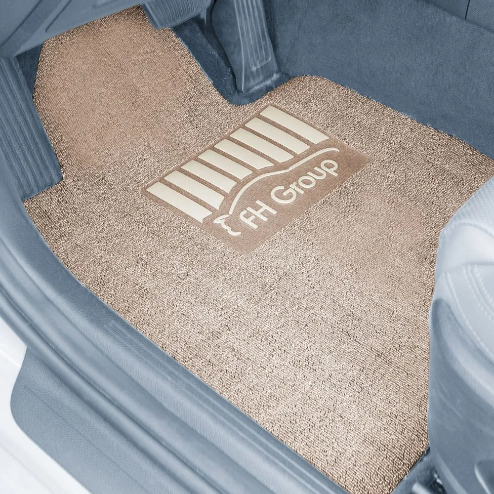 DIY Ultra Waterproof Trimmable Non-Slip Vinyl Floor Mats Beige
