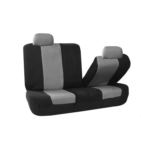 Flat Cloth Multifunctional 3 Row 7 Seater - Gray Seat Covers