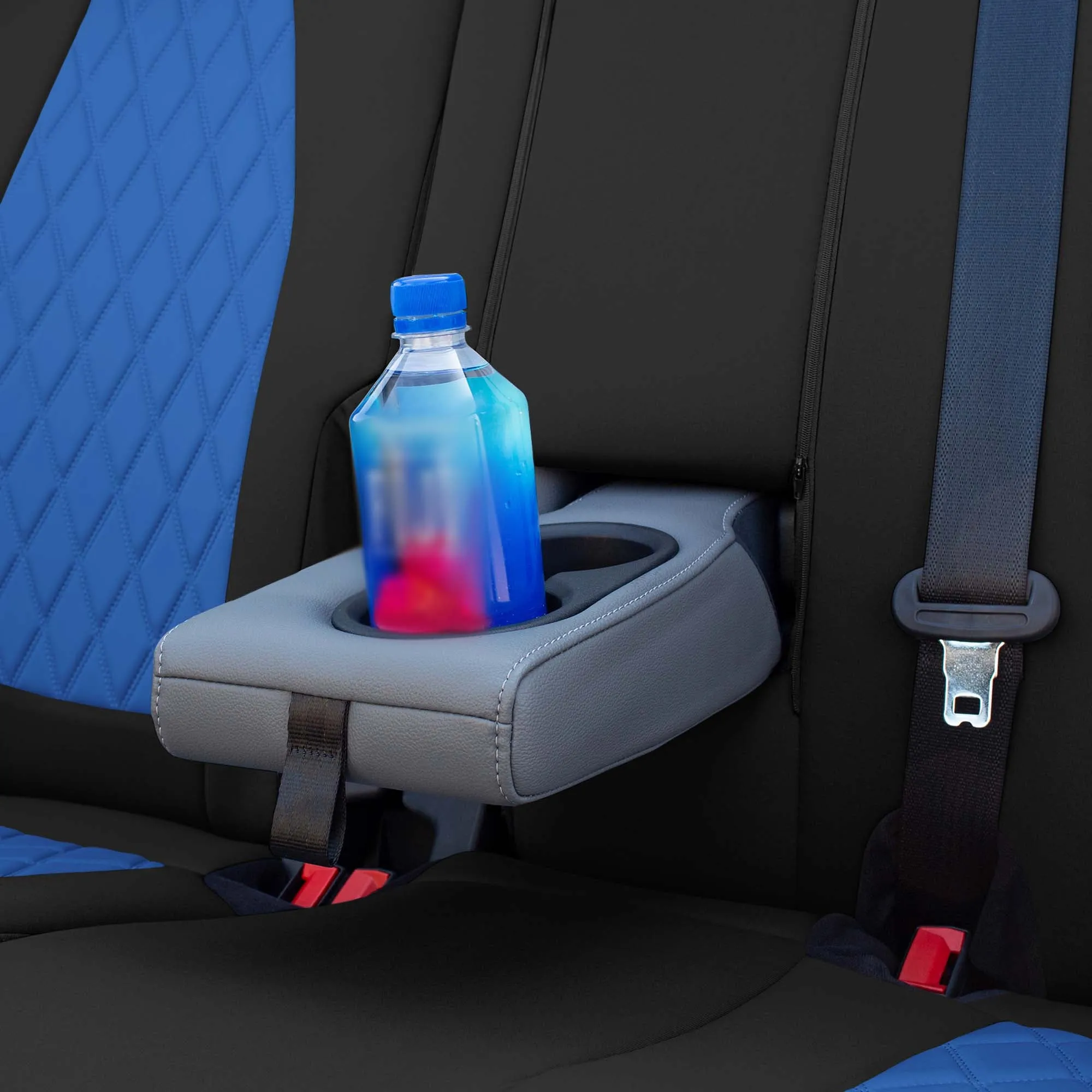 Ford Bronco Full Size SUV 2021-2024 - Rear Set Seat Covers  - Blue Ultraflex Neoprene