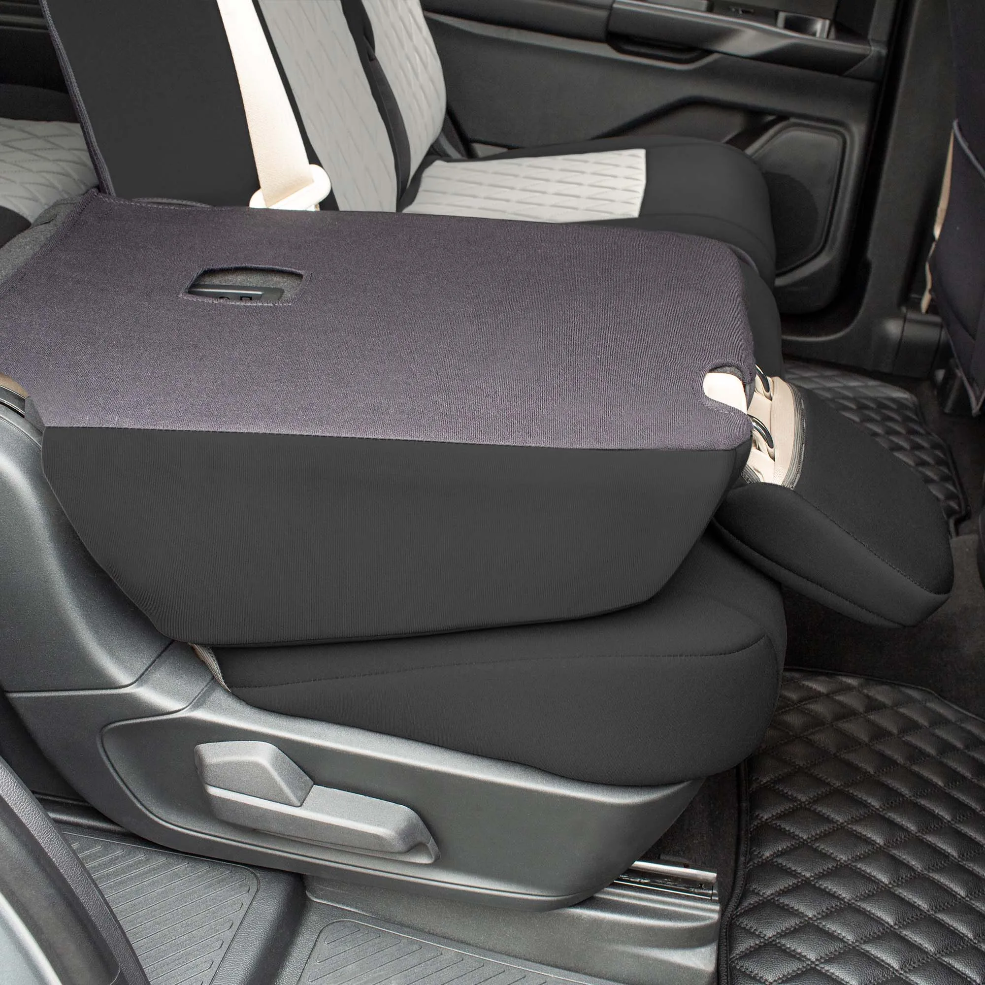 Ford Explorer Base 2020-2024  - Full Set Seat Covers  -  Beige Ultraflex Neoprene