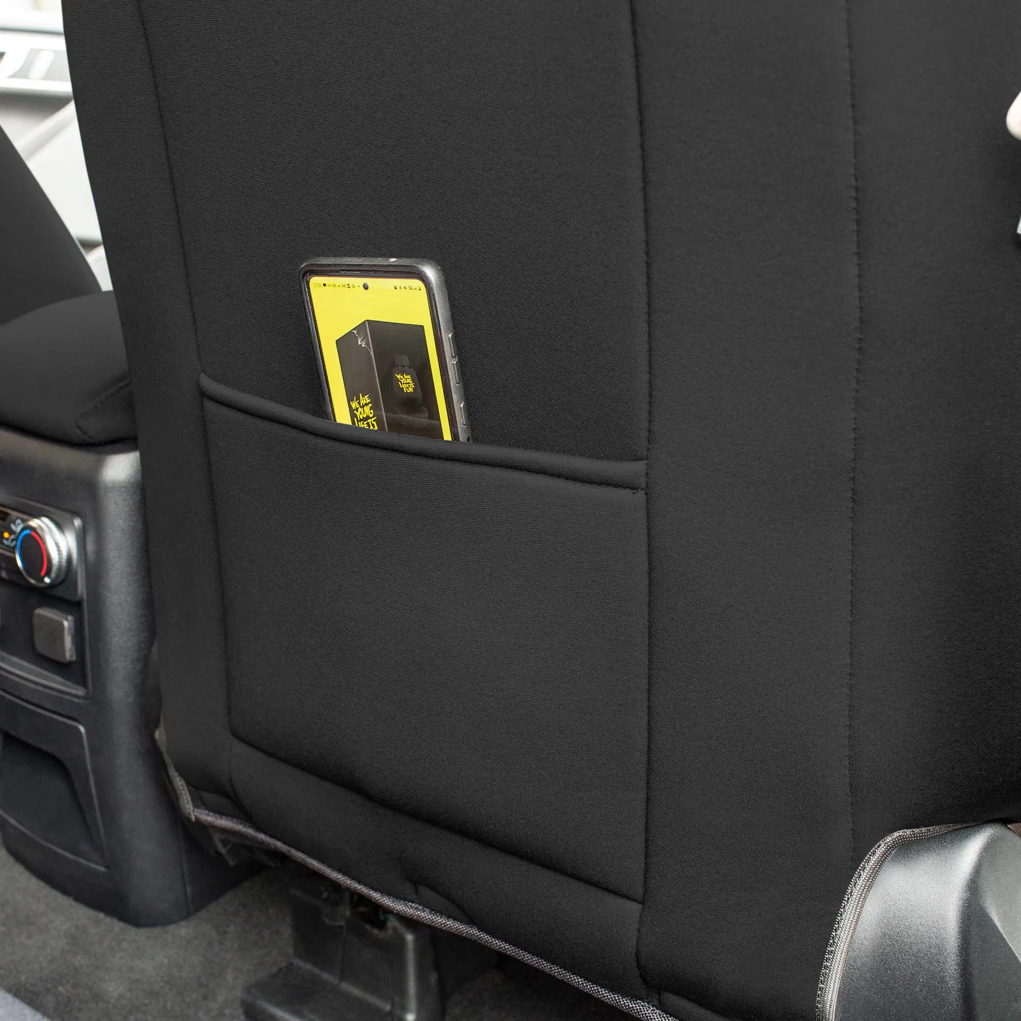Ford Explorer Base 2020-2024  - Full Set Seat Covers  -  Beige Ultraflex Neoprene