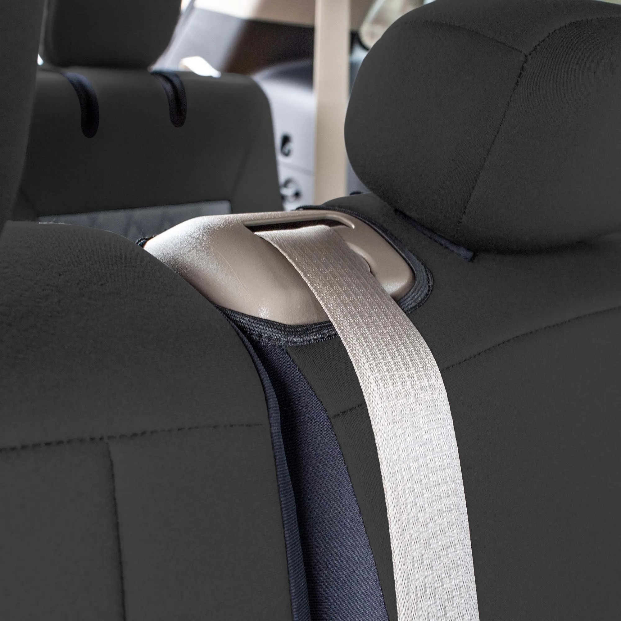 Ford Explorer Base 2020-2024  - Full Set Seat Covers  -  Gray Ultraflex Neoprene