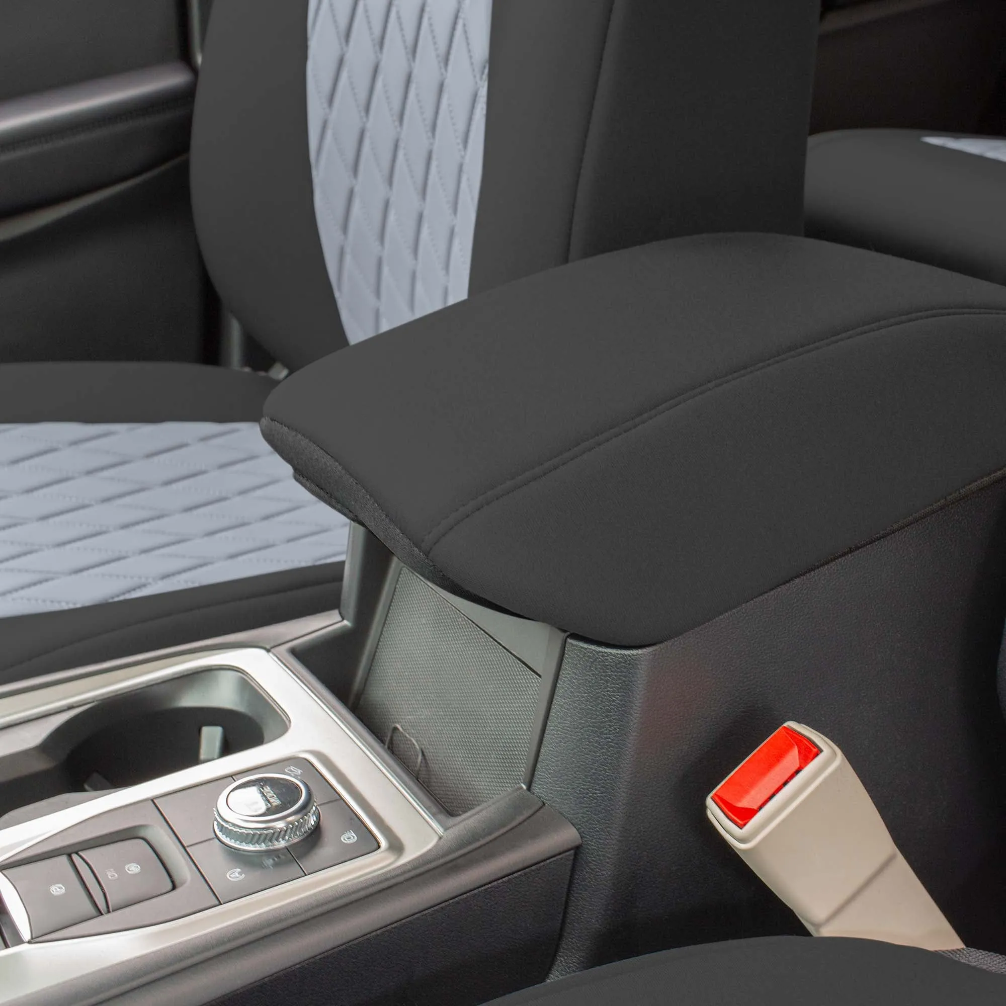 Ford Explorer Base 2020-2024  - Full Set Seat Covers  -  Gray Ultraflex Neoprene