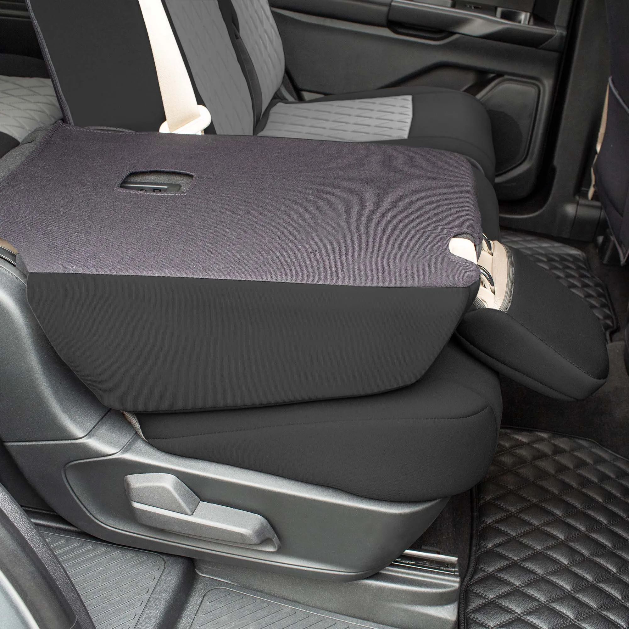 Ford Explorer Base 2020-2024  - Full Set Seat Covers  -  Gray Ultraflex Neoprene