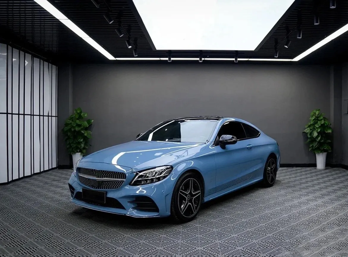 Gloss China Blue Vinyl Wrap
