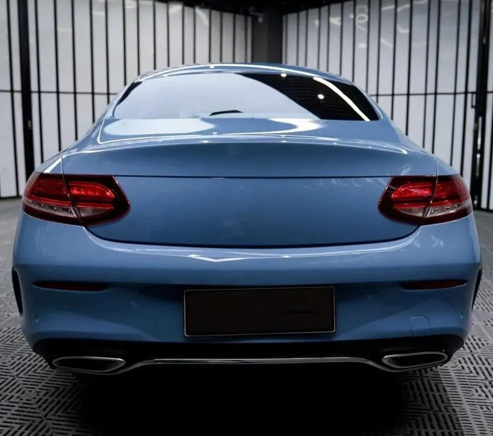 Gloss China Blue Vinyl Wrap