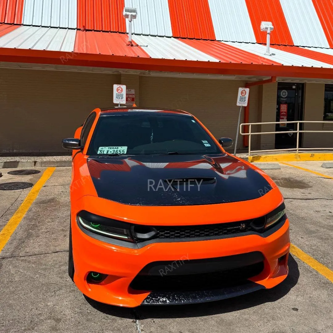 Gloss Hermes Orange Car Wrap