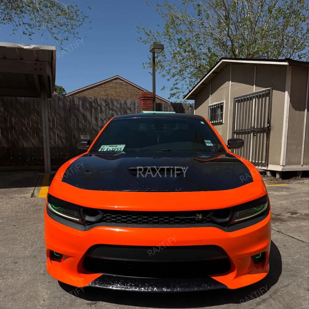 Gloss Hermes Orange Car Wrap