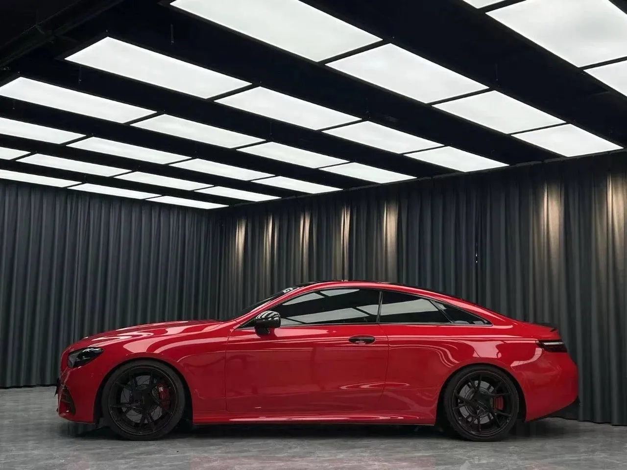 Gloss Hot Red Vinyl Wrap