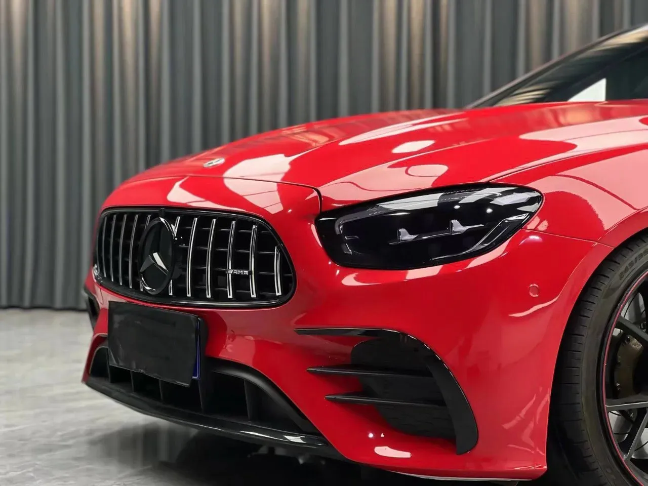 Gloss Hot Red Vinyl Wrap