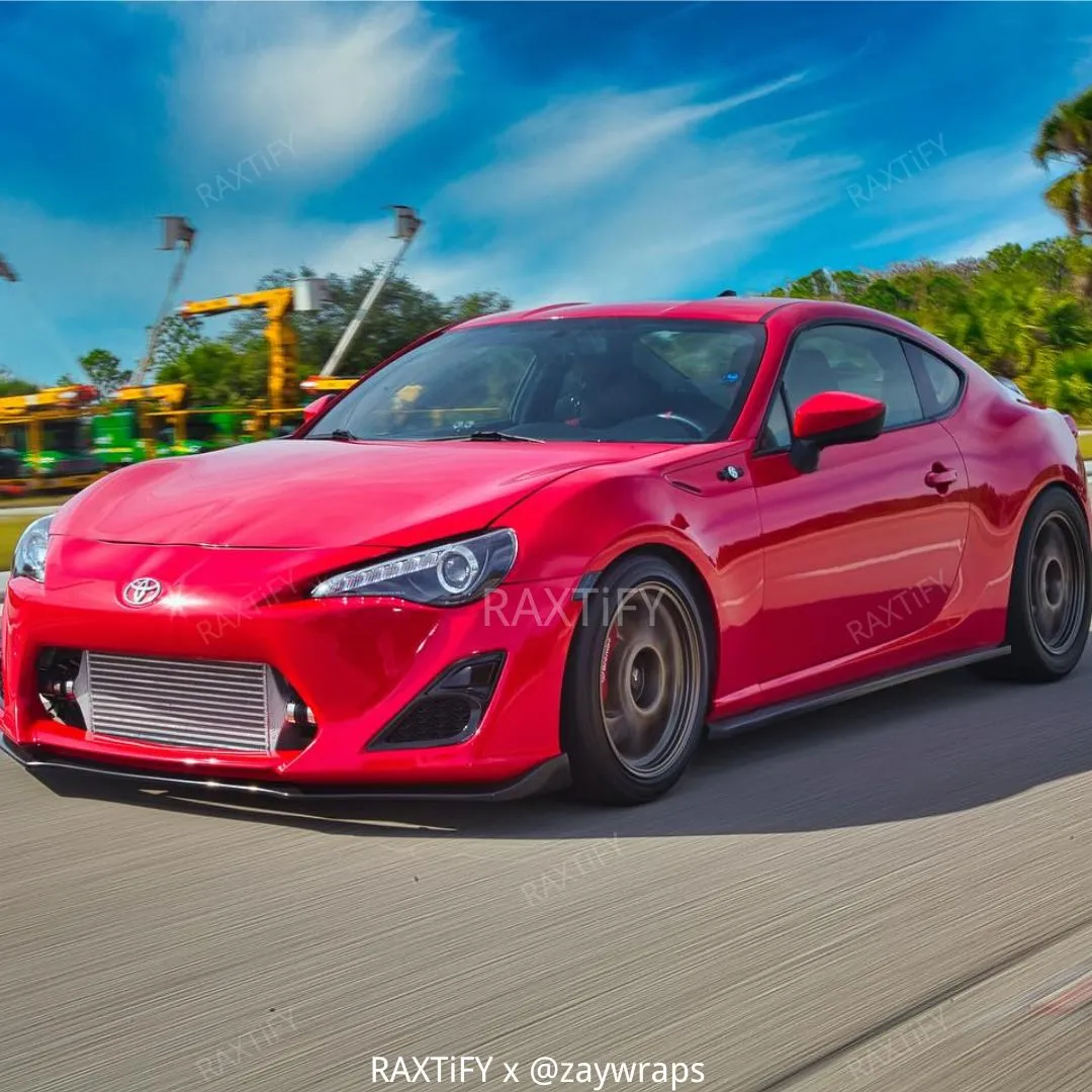 Gloss Hot Red Vinyl Wrap