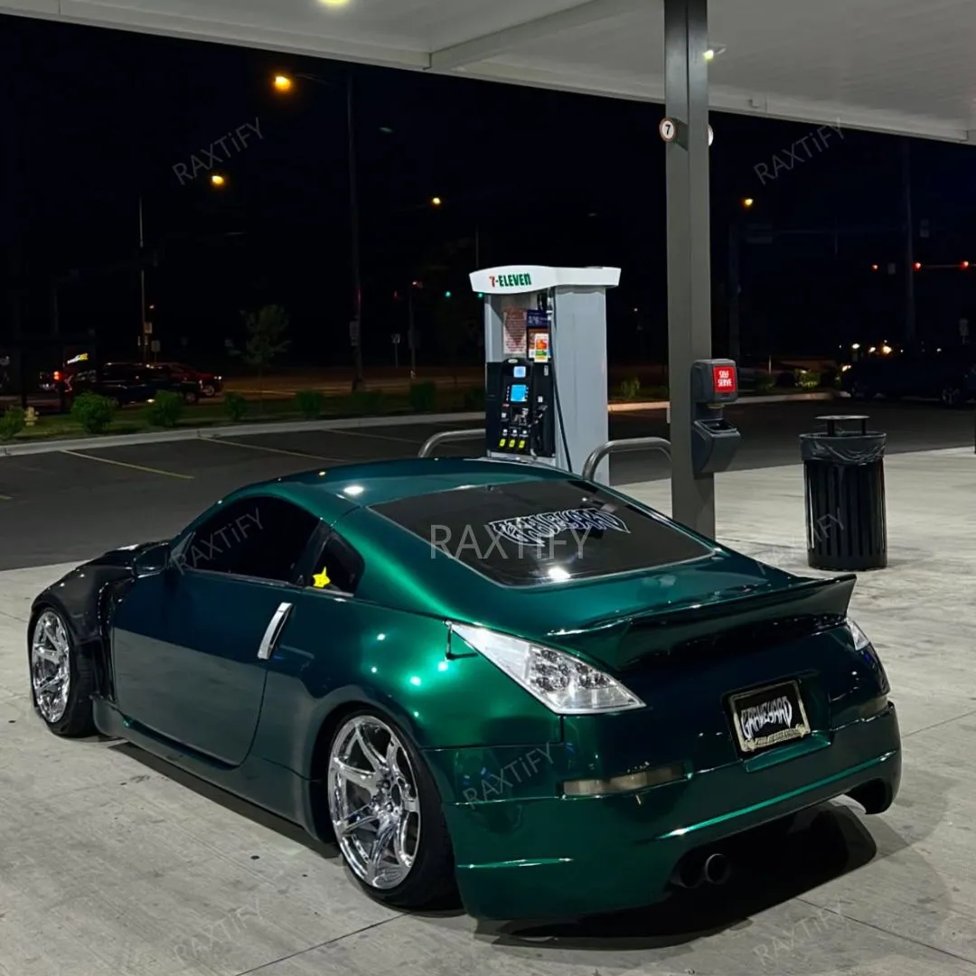 Gloss Metallic Agate Green Car Wrap