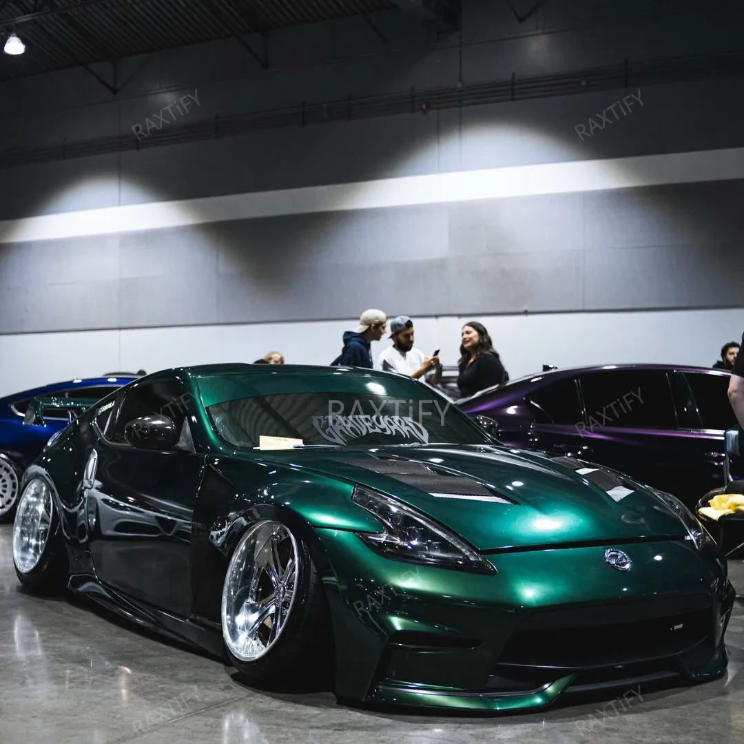Gloss Metallic Agate Green Car Wrap