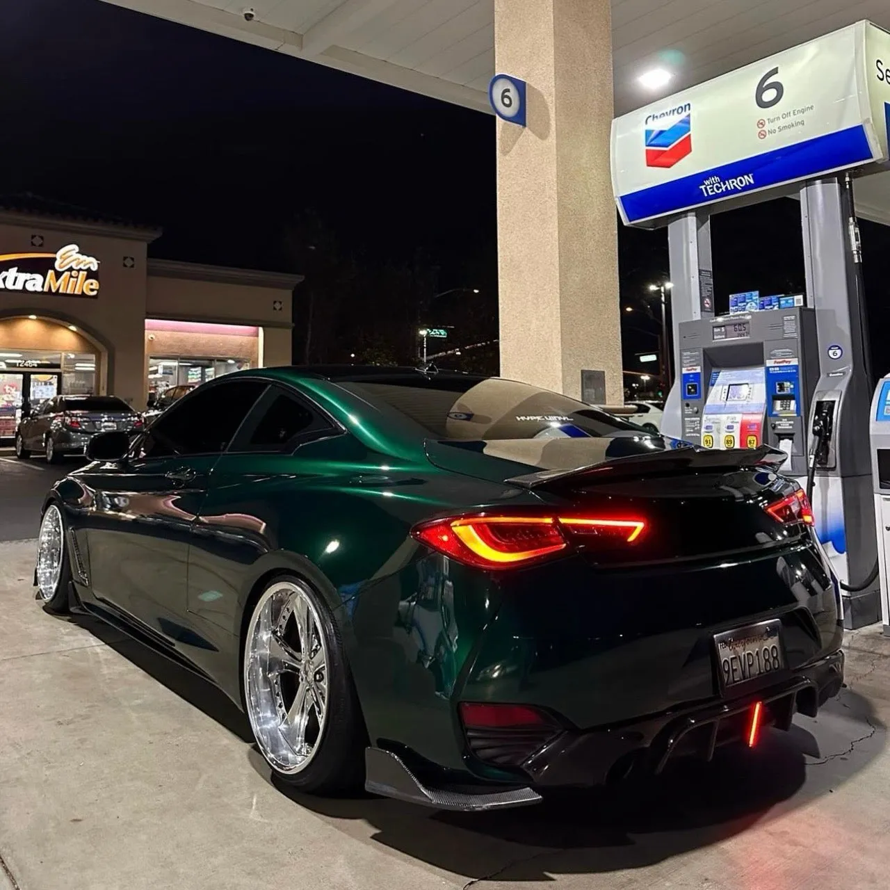 Gloss Metallic Agate Green Car Wrap