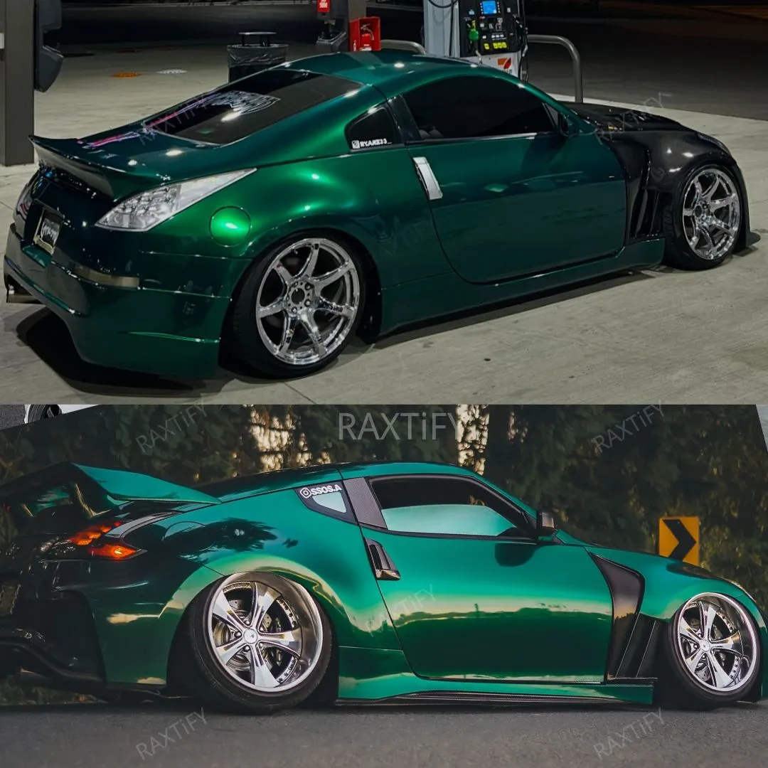 Gloss Metallic Agate Green Car Wrap