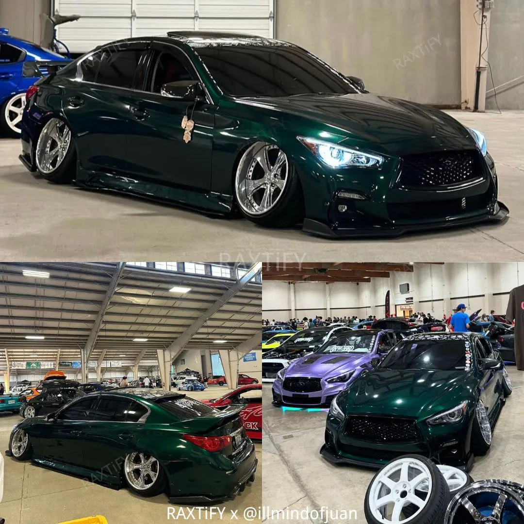 Gloss Metallic Agate Green Car Wrap