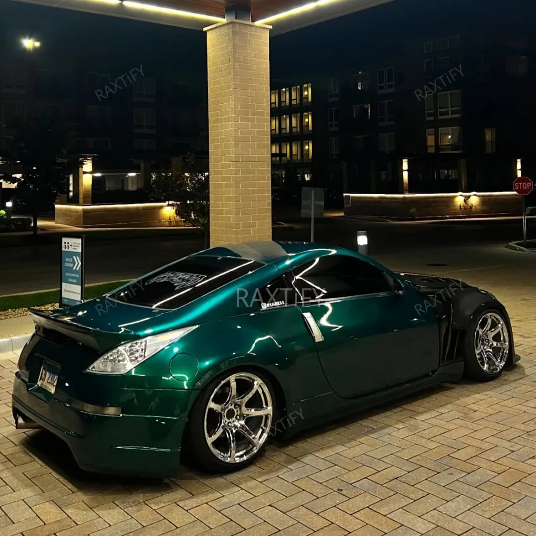 Gloss Metallic Agate Green Car Wrap