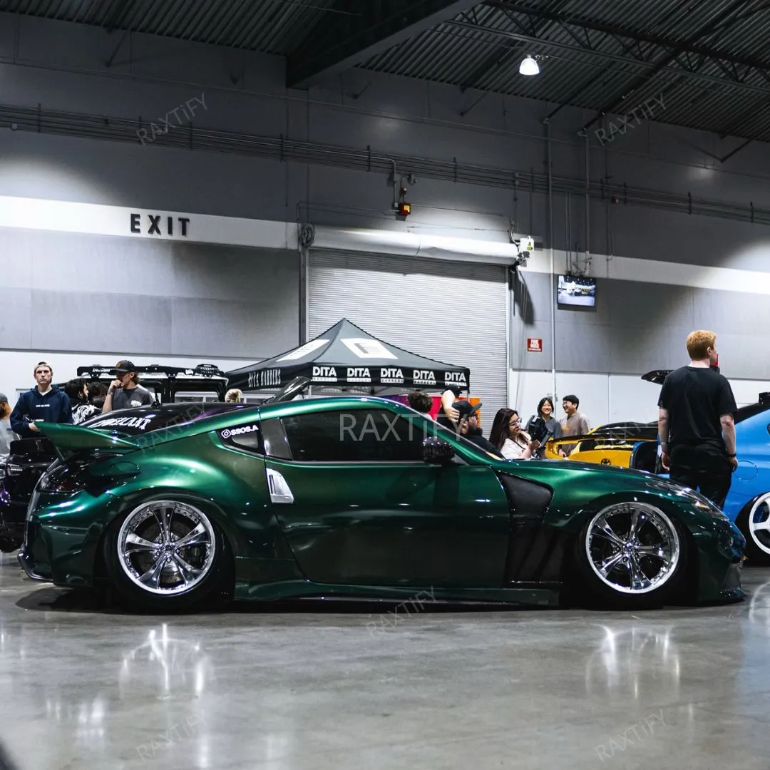 Gloss Metallic Agate Green Car Wrap